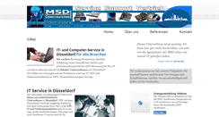 Desktop Screenshot of msdnet.de