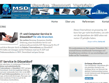 Tablet Screenshot of msdnet.de